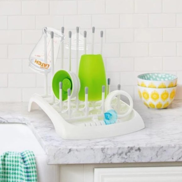 🤎 3/$25 Like New .Munchkin - Fold Bottle Drying Rack - Picture 1 of 12